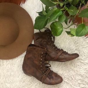 Lace up Booties